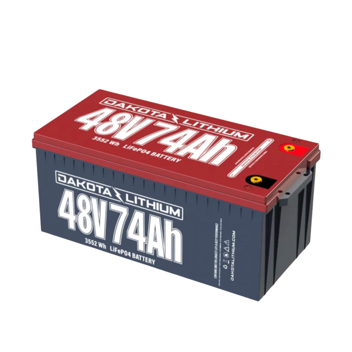 Dakota 48V 74Ah LiFePO4 Battery Pack – Long-Life Lithium Iron Phosphate Battery for Solar, RV, Marine & Off-Grid Power