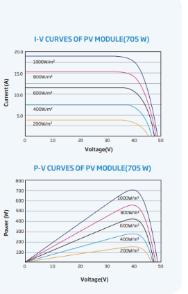 Panel solar bifacial de doble vidrio i-TOPCon tipo N Trina de 710 W/720 W (33 paneles/palet) $0,371/W
