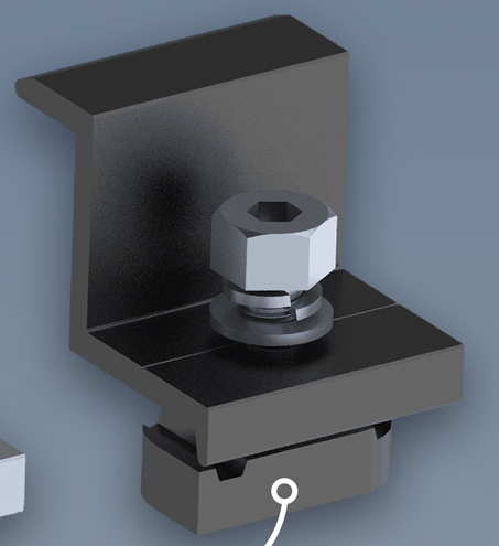 End Clamp - 1.18''(30mm) –1.378”(35mm)