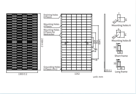 JA Solar 710W n-type Double Glass Bifacial Modules (33 panels/pallet)