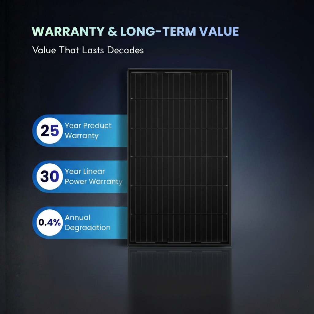 Philadelphia 440W improved hail resistance Bi facial all black Solar Panel (0.4318$/W)