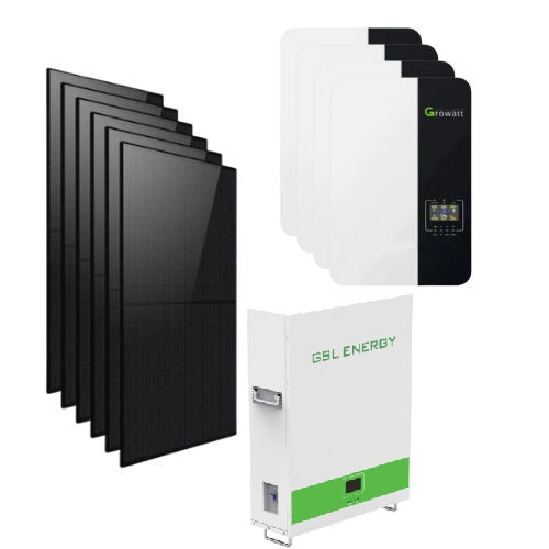 6 KW Split phase 120/240Vac Off-Grid Solar System