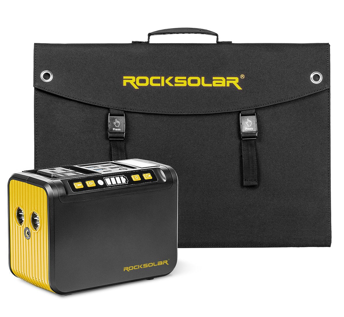 80w portable solar generator 