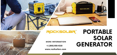 What is a portable solar generator?