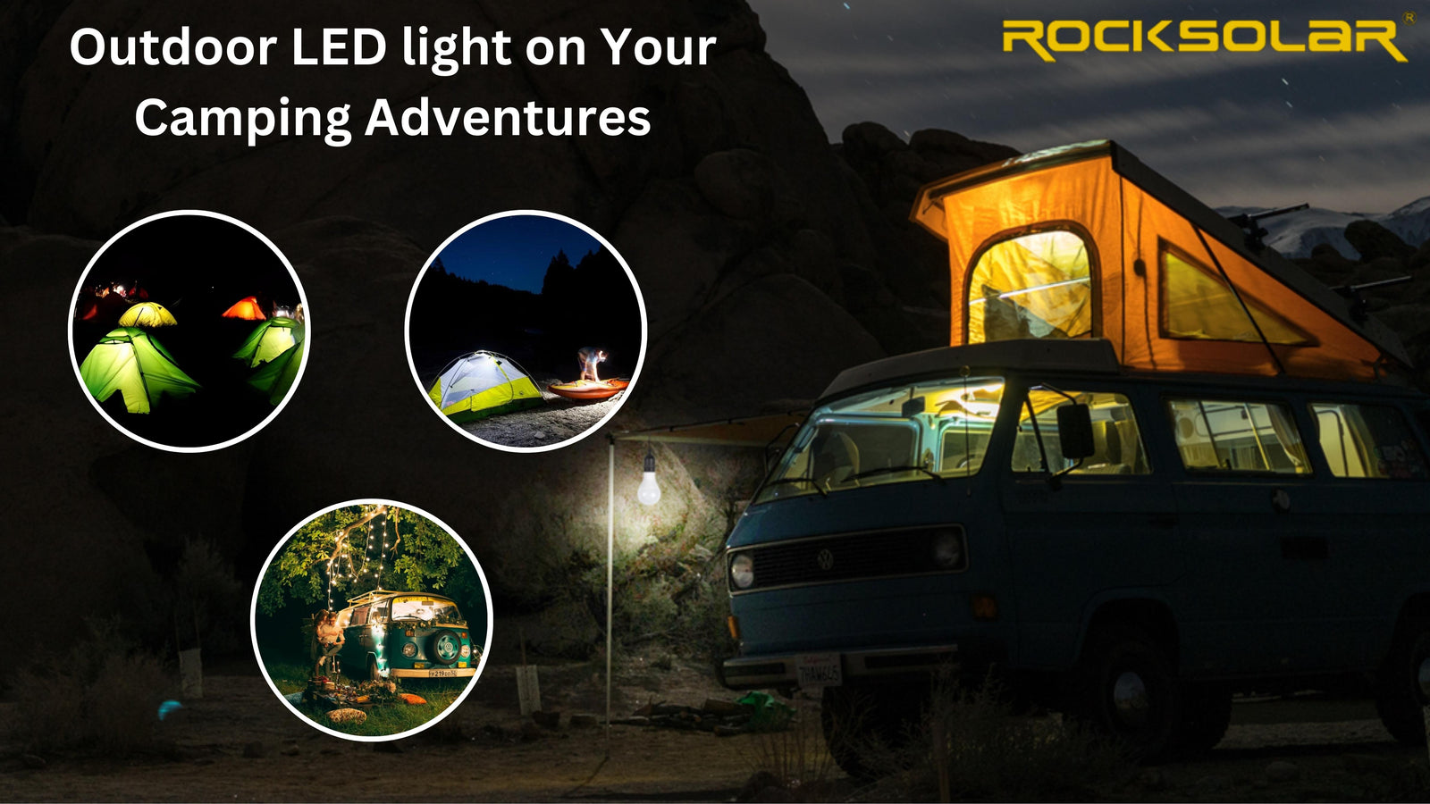 Reasons you need an outdoor LED light on your camping adventures