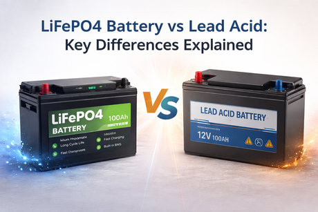 LiFePO4 Battery vs Lead Acid: Key Differences Explained