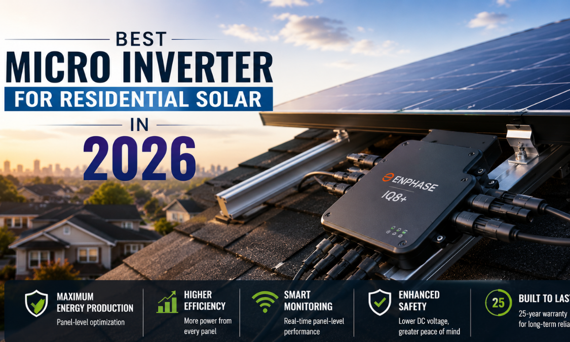 Best Solar Micro Inverter for Home Solar Systems – ROCKSOLAR