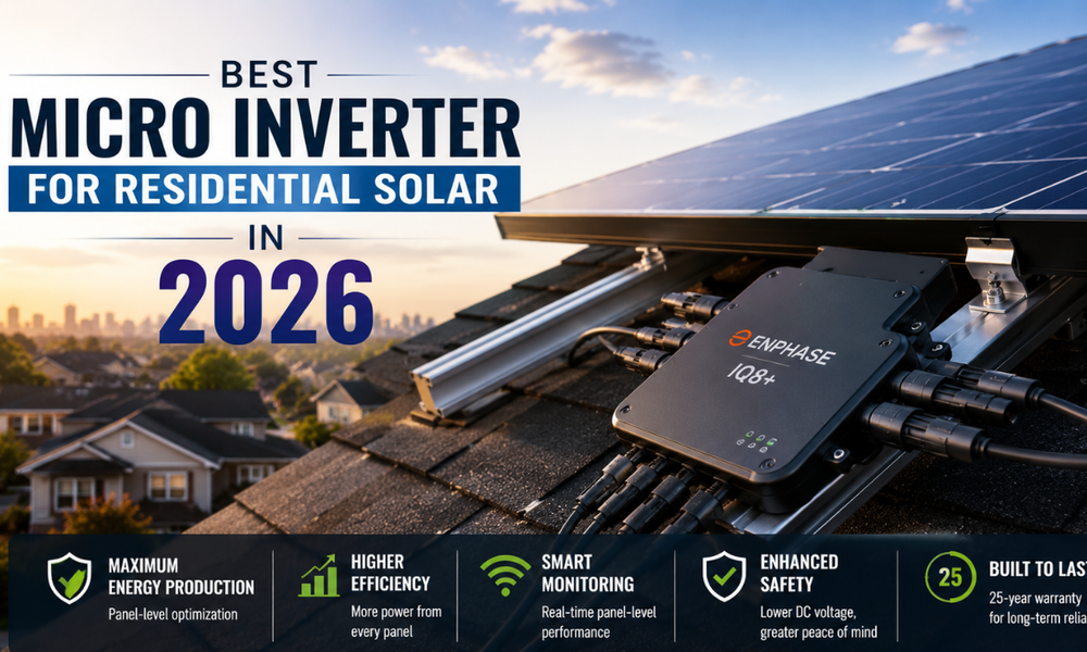 Best Solar Micro Inverter for Home Solar Systems – ROCKSOLAR