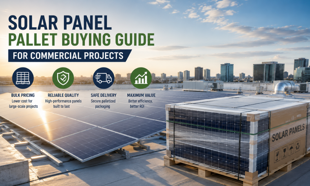 Solar Panel Pallet Buying Guide for Commercial Projects