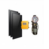 Kit de bomba solar para piscina ROCKSOLAR de 1,34 HP CA/CC para piscina de 40 000 galones 