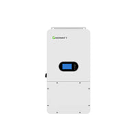 Inversor híbrido de fase dividida Growatt de 10 kW, 120 V/240 V, con función SAI integrada