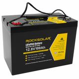 deep cycle lifepo4 battery 12v 100ah 