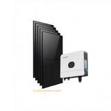 Kit de panel solar fuera de la red de 12 kW con paneles de 7000 W
