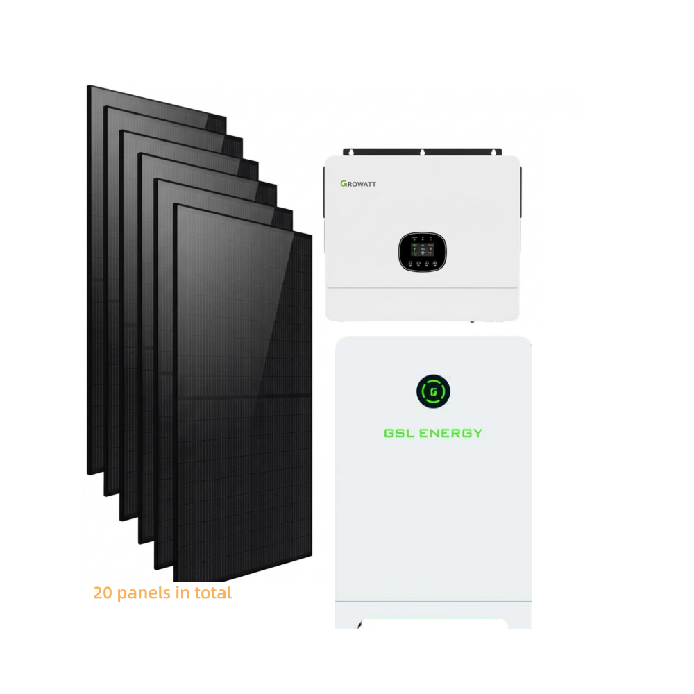 Sistema Solar Fuera de Red de 12KW, Fase Dividida 120/240Vac