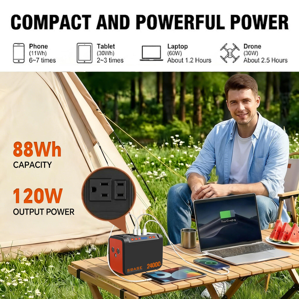 SBASE S81 Portable Power Station