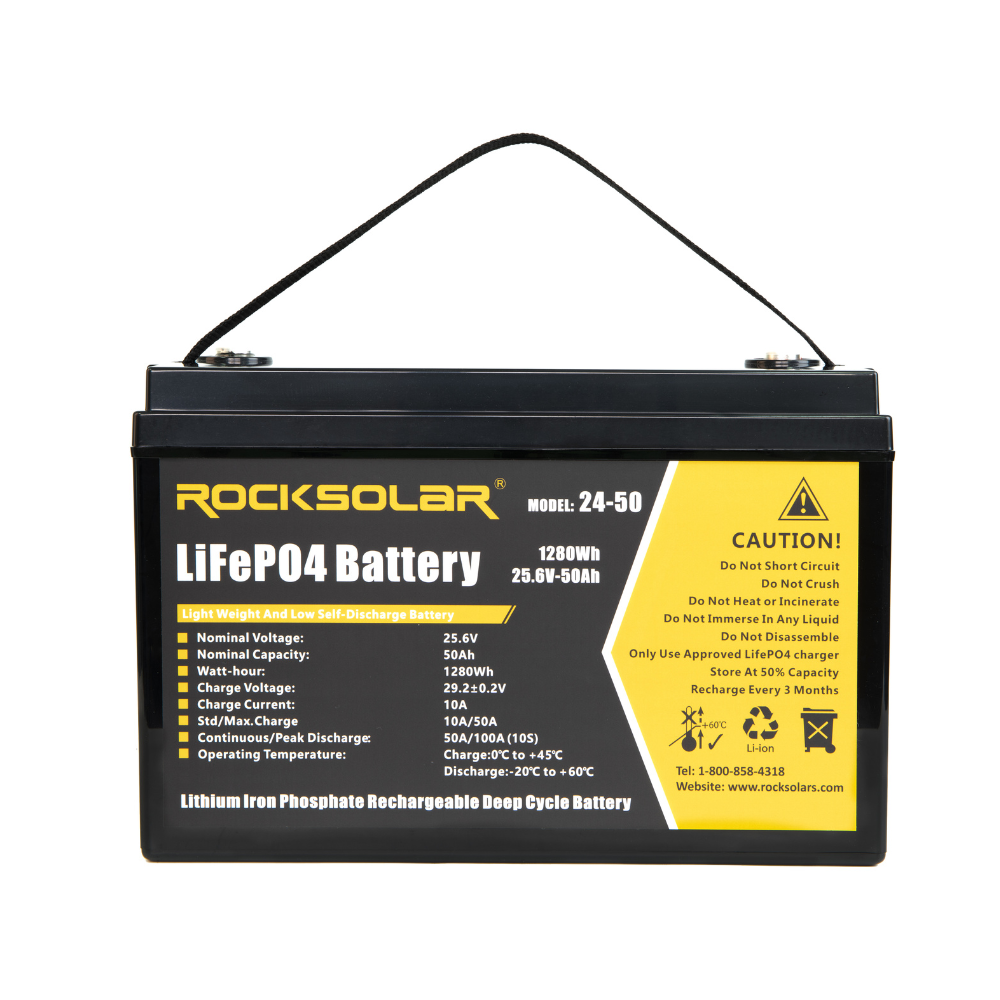 Lithium LiFePO4 FISHING Batterie 24V/50Ah