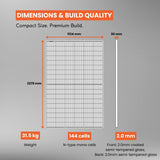 Mate Solar 575W N-Type TOPCon Bifacial Dual Glass Full Black Solar Panel($0.38/W)