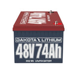 Dakota 48V 74Ah LiFePO4 Battery Pack – Long-Life Lithium Iron Phosphate Battery for Solar, RV, Marine & Off-Grid Power