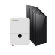 3.8kw grid tie solar kit with bifacial solar panels 
