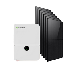 Complete 3.8kW Grid-Tie Solar Kit with 4.5kW Bifacial Panels