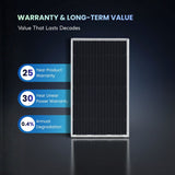 Philadelphia 440W Bi facial all black Solar Panel (0.385$/W) (37 panels/ Pallet)