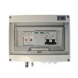 2 String Water proof PV Combiner Box with 32A 500V Circuit Breaker and surge protector