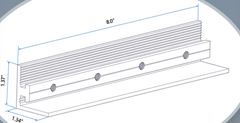 Splice Bar - Clear - L 8.0