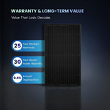 Philadelphia 440W Bi facial all black Solar Panel (0.385$/W) (37 panels/ Pallet)