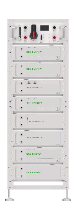 ROCKSOLAR 40–60kWh High-Voltage LiFePO₄ Battery Storage System