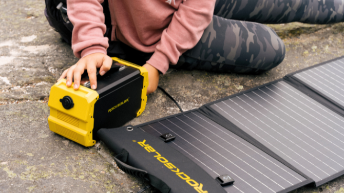 Paneles solares plegables