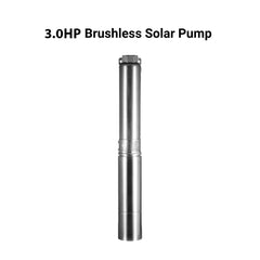 Rocksolar 3.0HP Hybrid Solar DC/AC submersible Pump