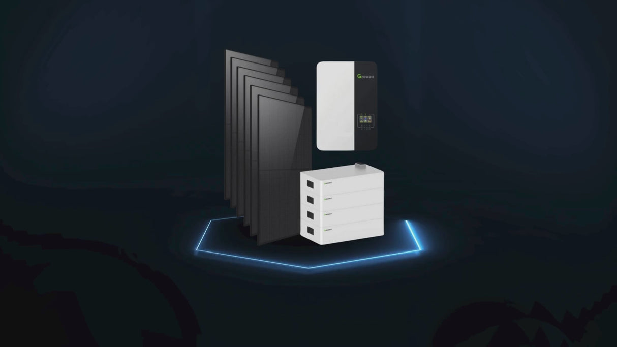 6 KW Split phase 120/240Vac Off-Grid Solar System