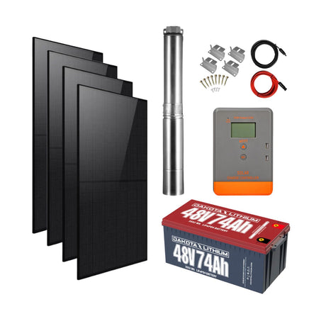 0.8hp cattle solar water systems