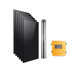 Rocksolar 2.41HP Solar-Powered Submersible Pump Kit