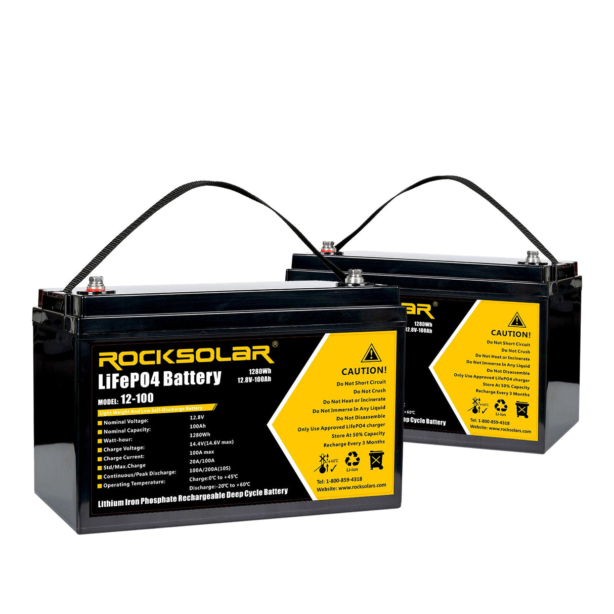 Get Best Performance with 24V 100AH LiFePO4 Battery – ROCKSOLAR