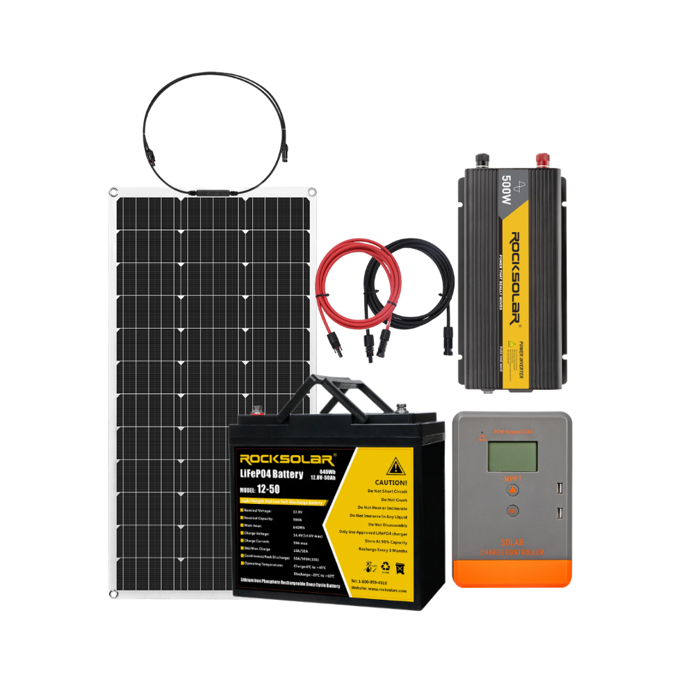 Kit Solar Camper 500W 12V 2000Whdia