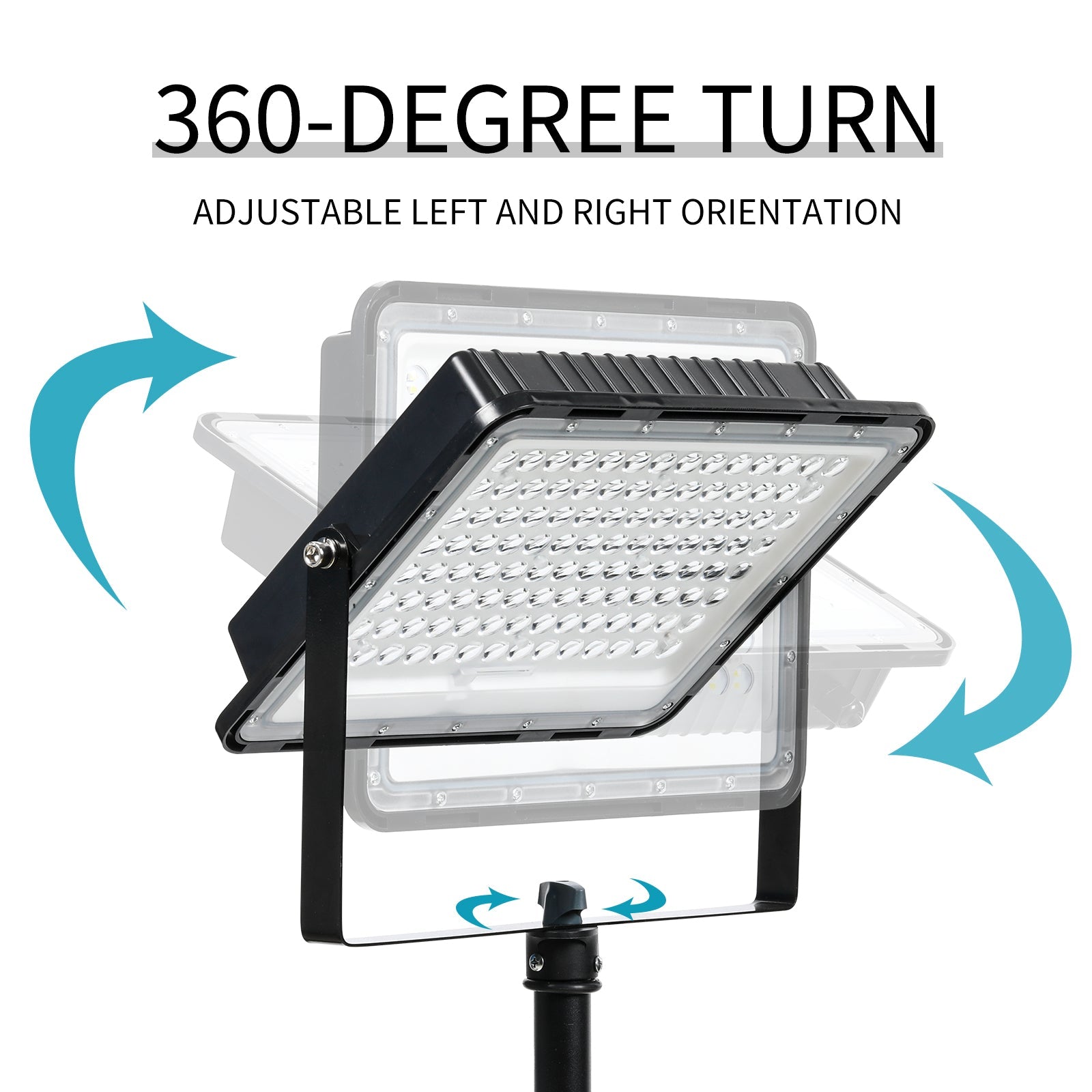 Adjustable and Lightweight 15W LED Floodlight ROCKSOLAR