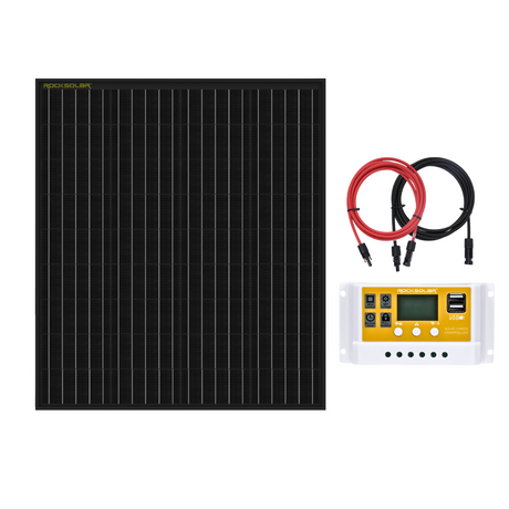 solar panel kit + PWM charge controller 