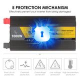 12v power inverter protection mechanism features 